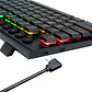 Teclado (ES) Gamer Redragon Horus, inalámbrico, Switch Rojo, Color Negro - Miniatura 4