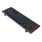 Teclado (ES) Gamer Redragon Horus, inalámbrico, Switch Rojo, Color Negro - Miniatura 3