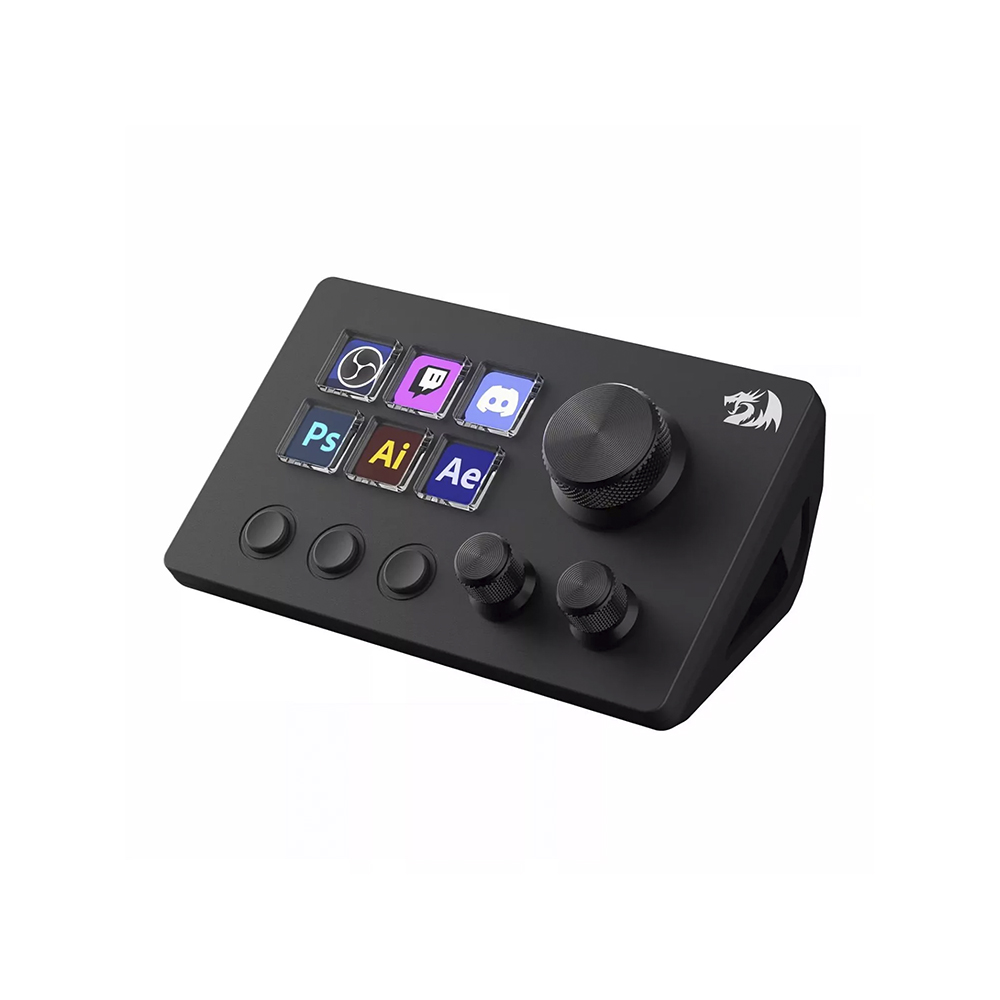 Controlador de Streaming Redragon SS-551 SKYRIDER, 6 Teclas, 3 Perillas 1