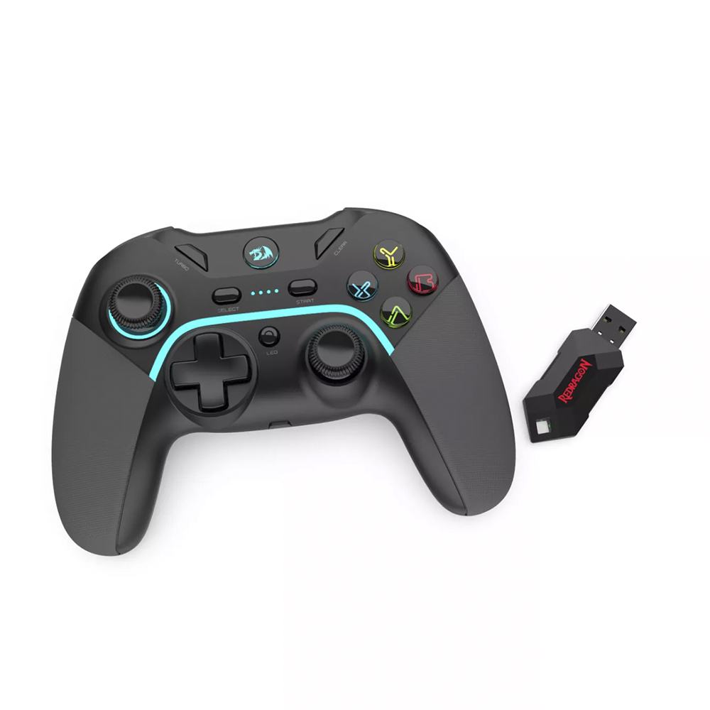 Control inalámbrico Multiplataforma Redragon G808 Harrow Pro, Color Negro 3