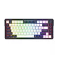 Teclado (EN) Gamer Redragon Ucal Pro K673, inalámbrico, Switch Rojo, Color Negro y Blanco - Miniatura 1
