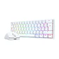 Combo Teclado (ES) + Mouse Redragon S143W, Color Blanco - Miniatura 1