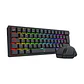 Combo Teclado (ES) + Mouse Redragon S143, Color Negro - Miniatura 2
