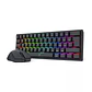 Combo Teclado (ES) + Mouse Redragon S143, Color Negro - Miniatura 1