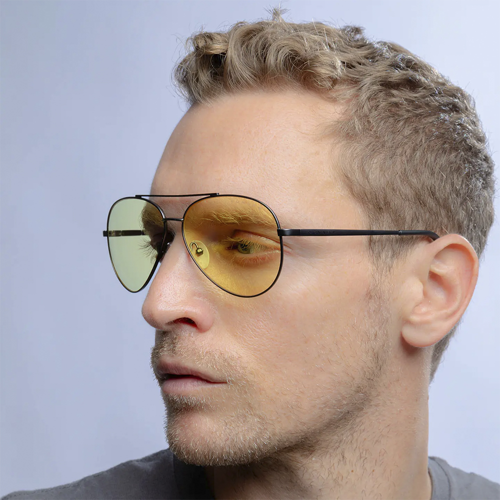 Lentes Gunnar Maverick Gunmetal Amber 6