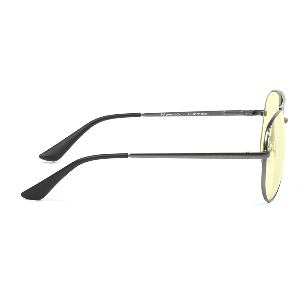 Lentes Gunnar Maverick Gunmetal Amber 3