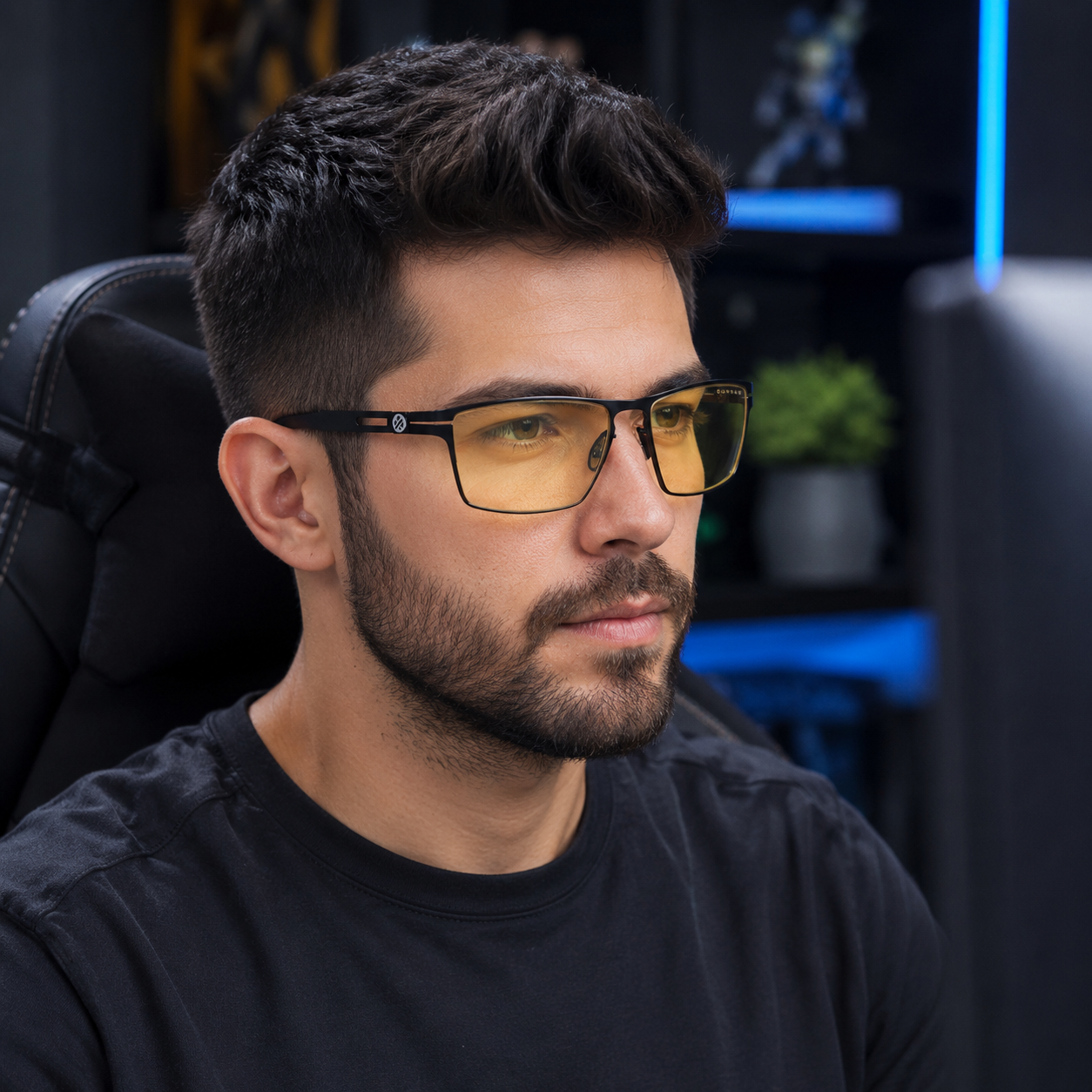 Lentes Gunnar ESL Blade Onyx Amber 6