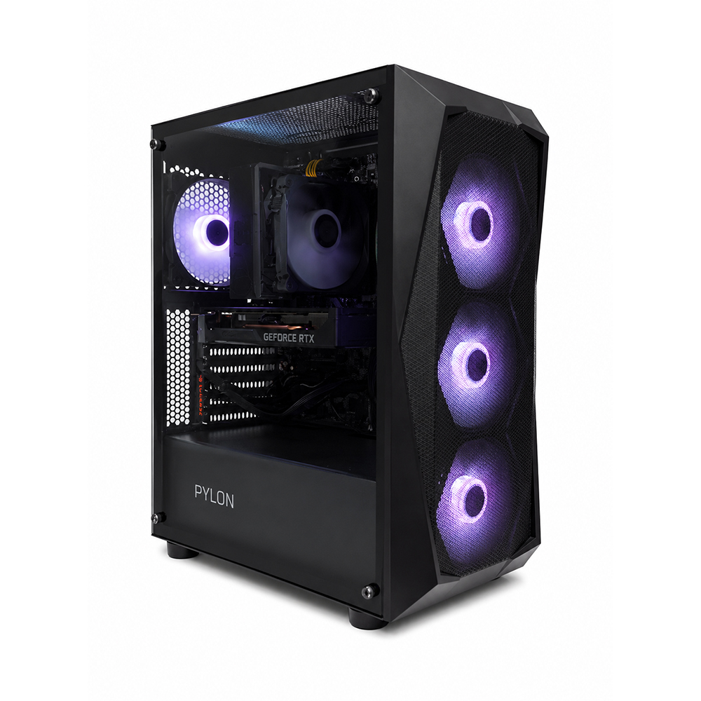 Computador Gamer AMD Ryzen 7 5700X, RTX 5050 8GB, 16GB RAM, SSD 480GB 1