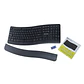 Teclado (ES) inalámbrico 2.4 Ghz, Ergonómico Tecmaster TM-100567 - Miniatura 3