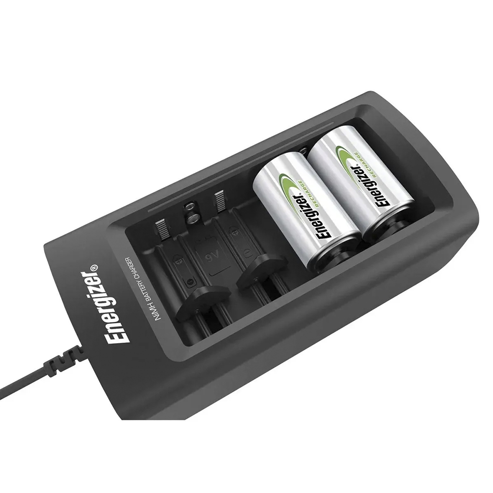 Cargador Universal de Pilas Energizer AA/AAA/C/D/9V 3