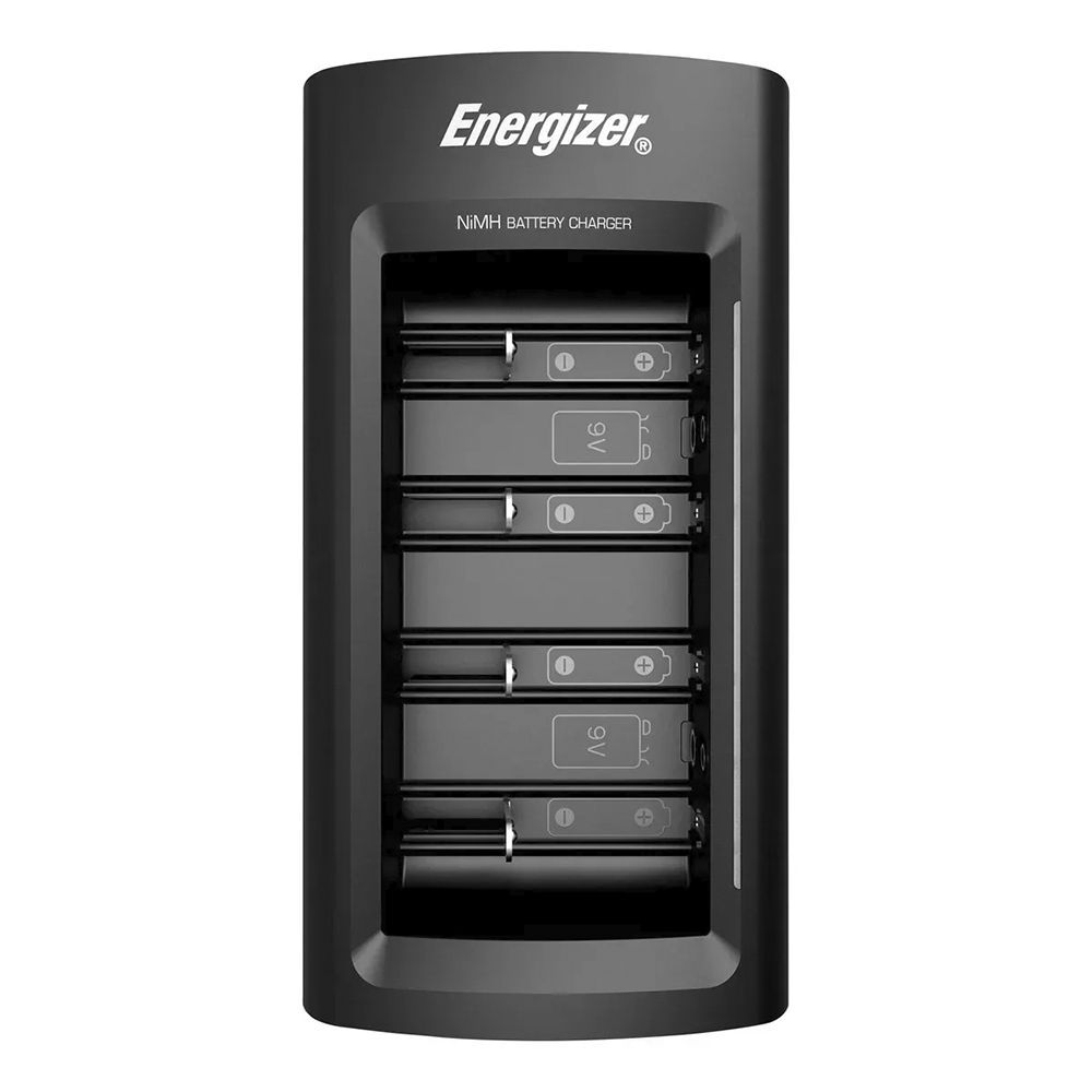 Cargador Universal de Pilas Energizer AA/AAA/C/D/9V 2