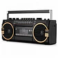 Radio Retro Audio Pro AP02054 Bluetooth AM/FM/SW USB SD Reproductor Cassette Portátil - Miniatura 1