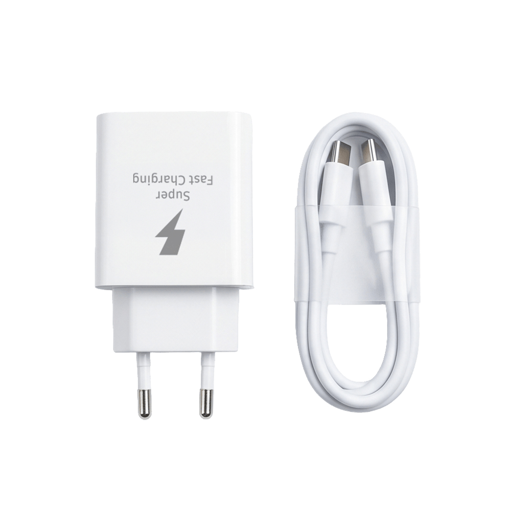 Cargador de Pared Motomo CR45W Power Delivery 45W USB-C + USB-A con Cable USB-C 3