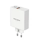 Cargador de Pared Motomo PD006 65W USB-C + USB-A Power Delivery Carga Rápida - Miniatura 2