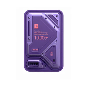Power Bank Digilife IVPB0003PR 10.000 mAh Carga Inalámbrica 15W y Carga Rápida 22.5W