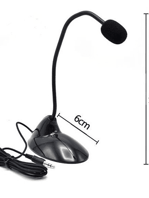 micrófono para Pc o Notebook jack 3.5mm