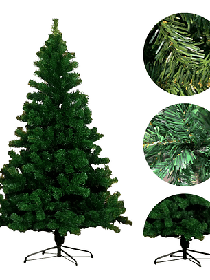 Arbol de navidad clasico de ramas verdes 1.8 metros 