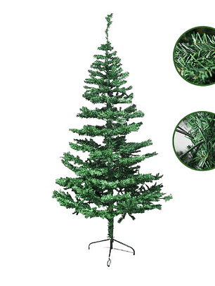 Arbol de navidad ramas verdes clasico 1.2 metros