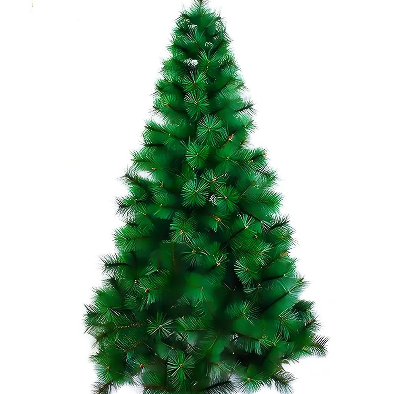 Arbol de navidad ramas verdes tipo aguja 1.2 metros 1
