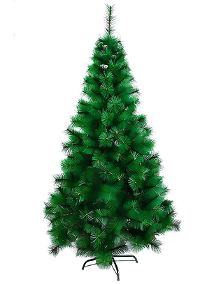 Arbol de navidad ramas verdes tipo aguja 1.2 metros