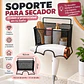 Soporte de Pared para secador de pelo metálico con organizador de accesorios - Miniatura 1