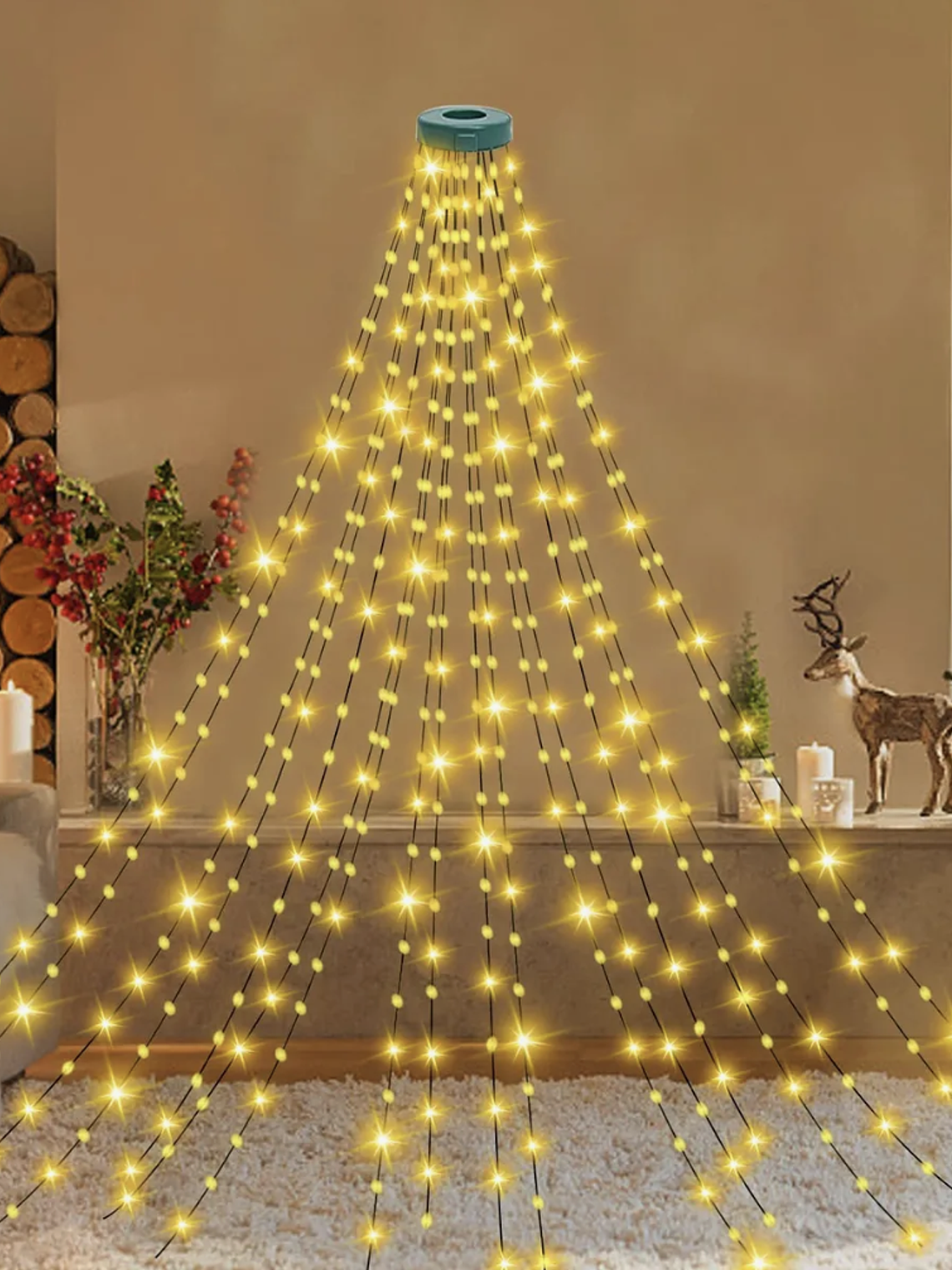 Anillo Cortina para árbol 3