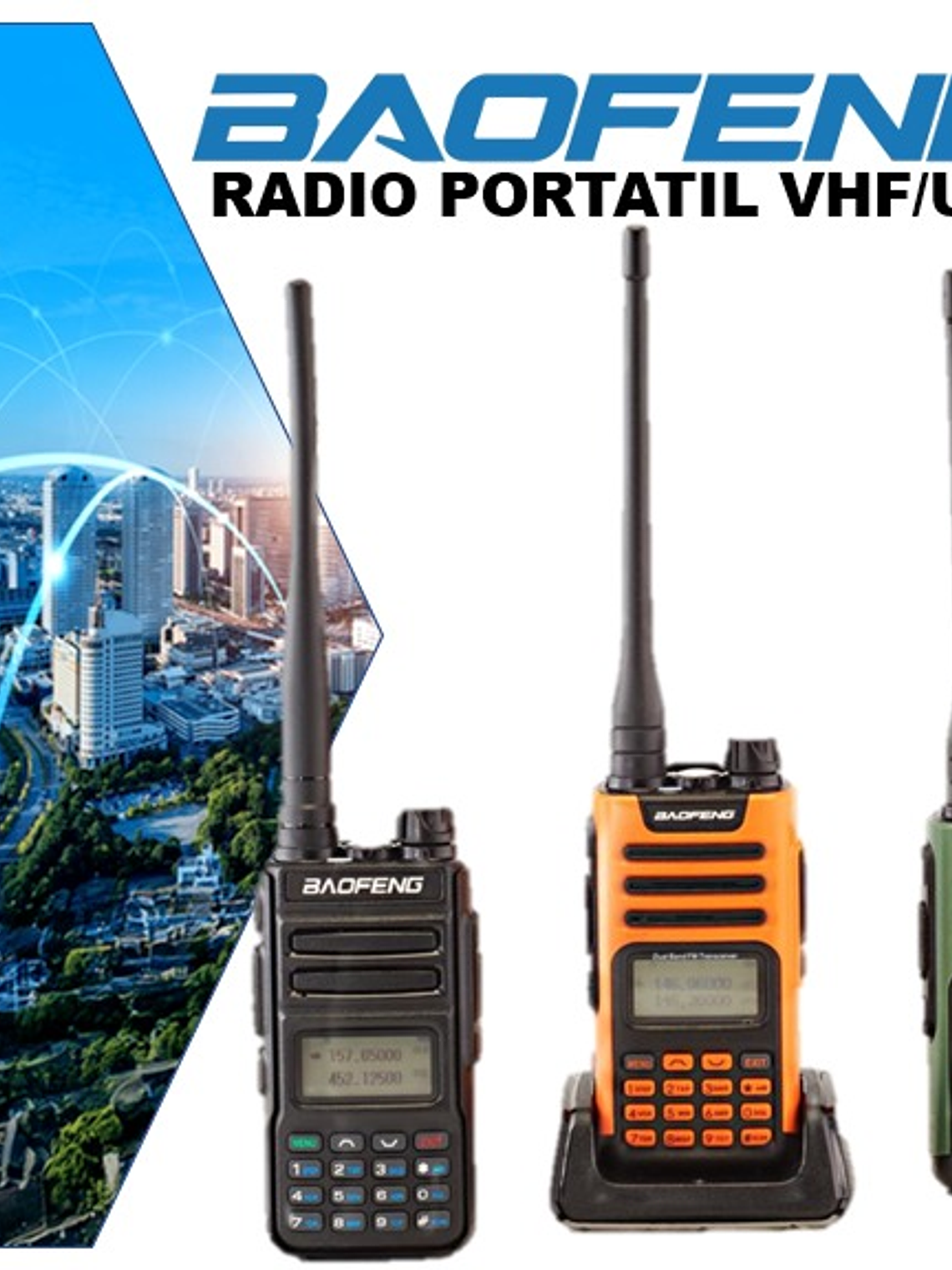 Radio Portátil Baofeng 2
