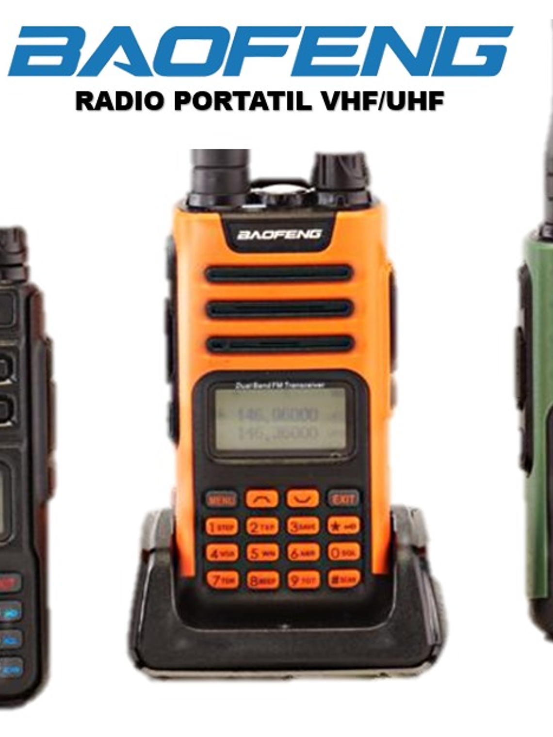 Radio Portátil Baofeng 3