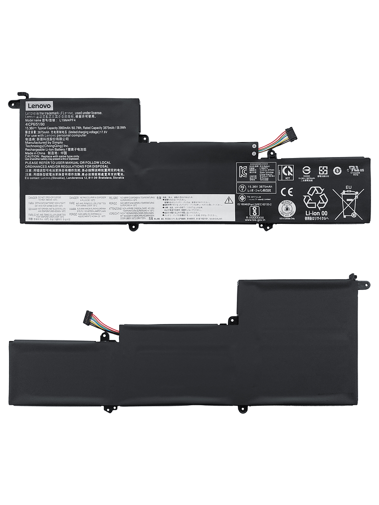 Batería Original Notebook Lenovo Yoga Slim 7 14ITL05 1