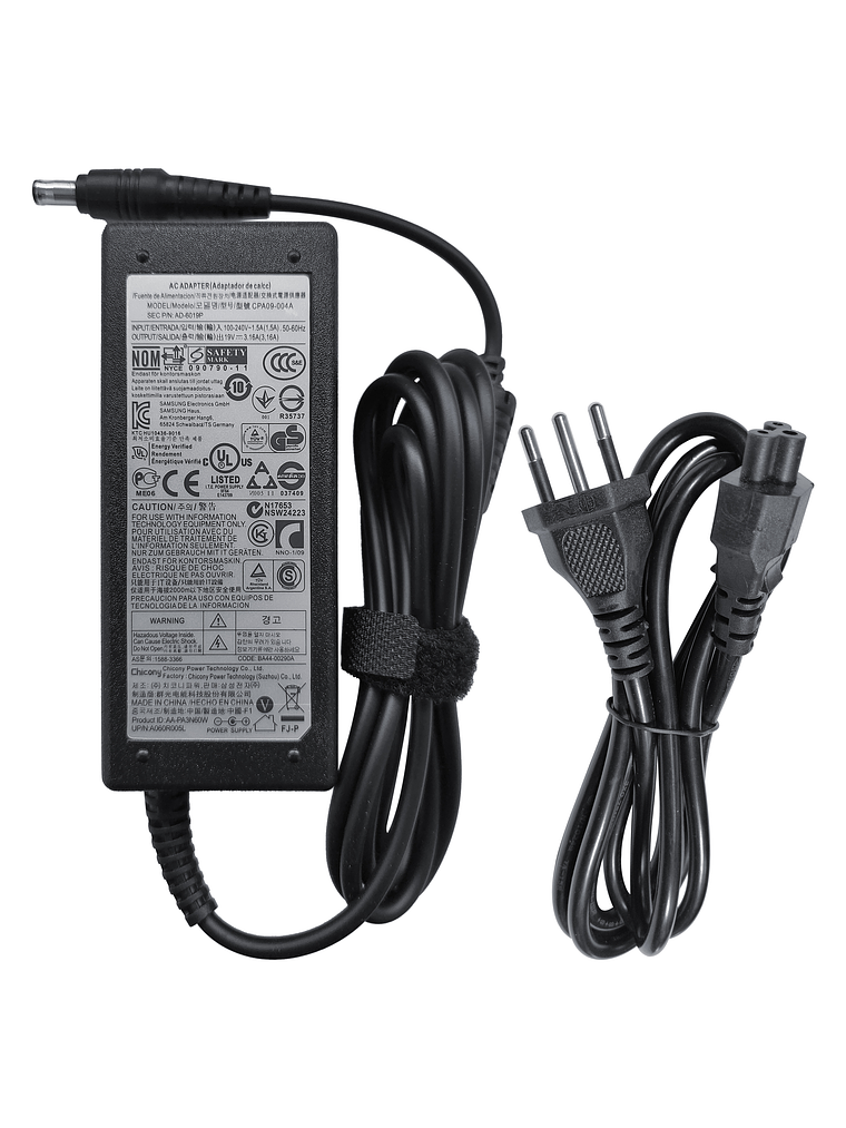 Cargador Original Notebook Samsung NP270E4E (19V - 3.16A) 1