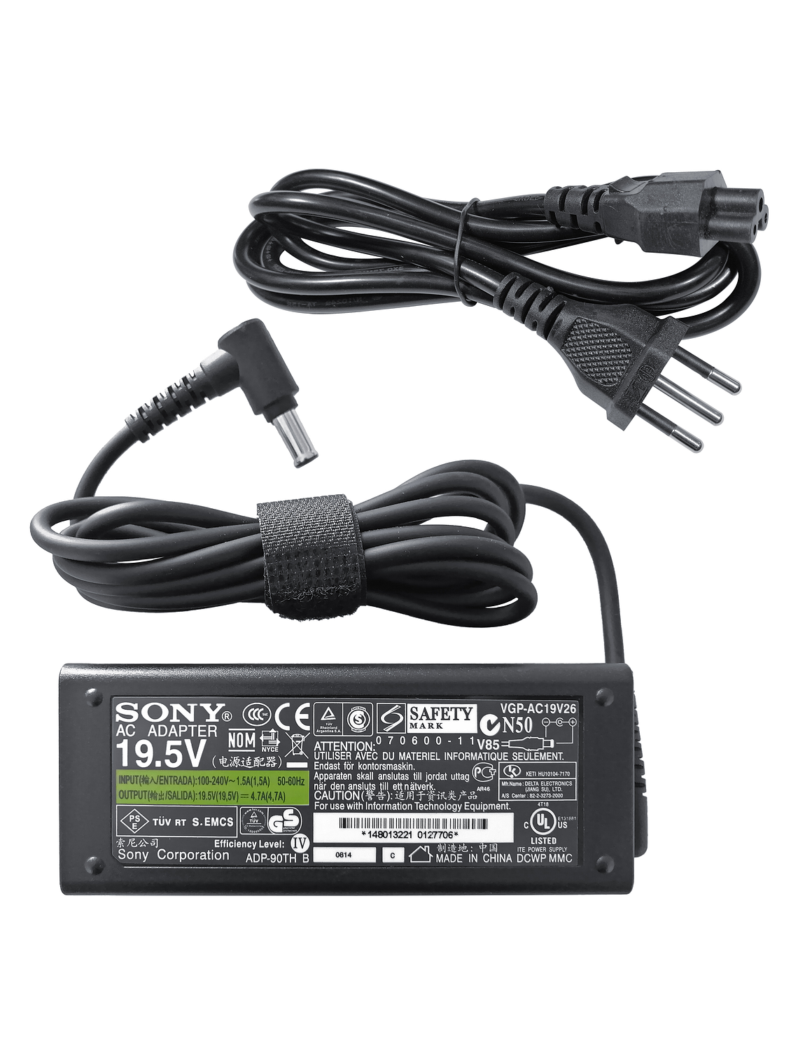 Cargador Original Notebook Sony Vaio VPCEG (PCG-61A11U) (19.5V - 4.7A) 1