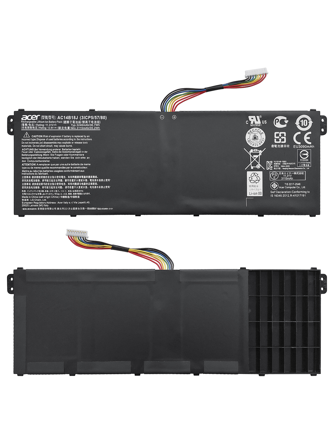 Batería Original Notebook Acer Aspire 3 A315-42-R4FJ (N19C1) AC14B18J 1
