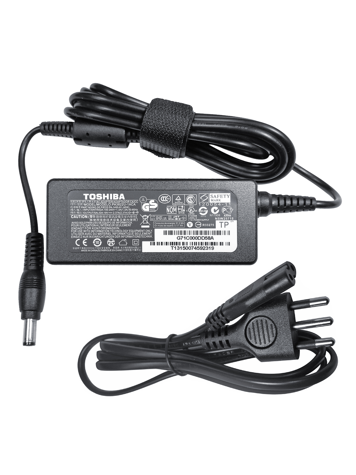 Cargador Original Notebook Toshiba Satellite S55-B5203SL 1