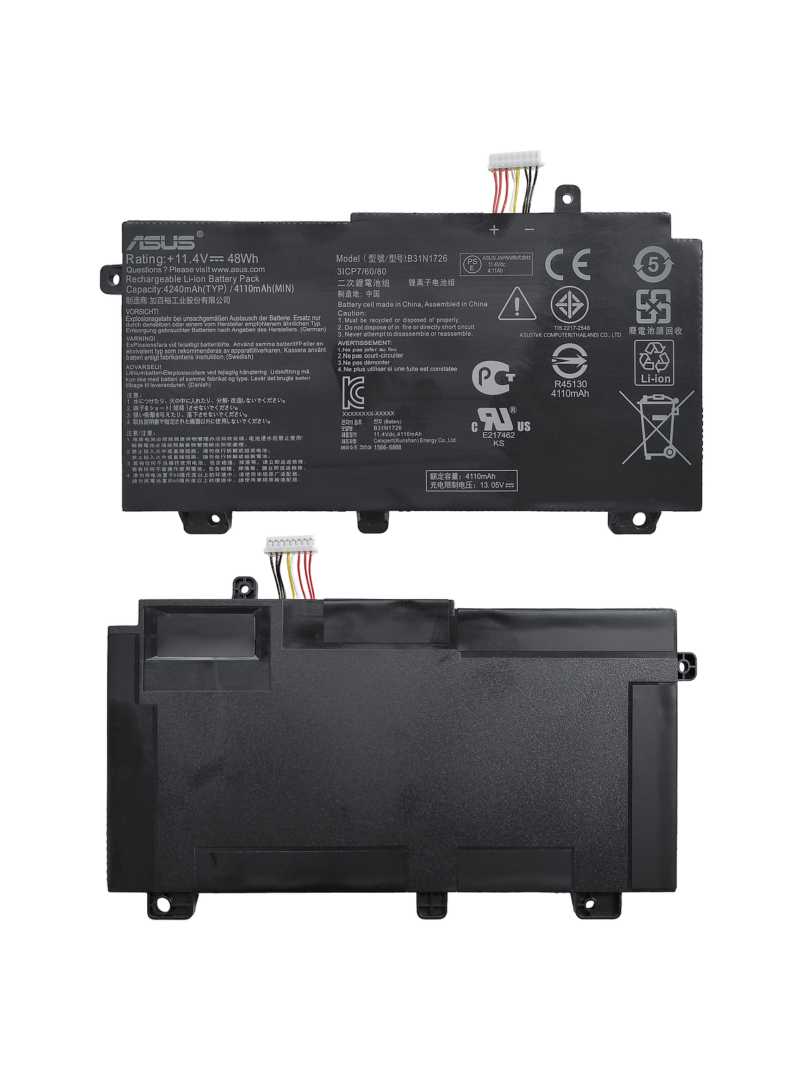 Batería Original Notebook Asus ROG Strix G15 G512LI-HN061T 1