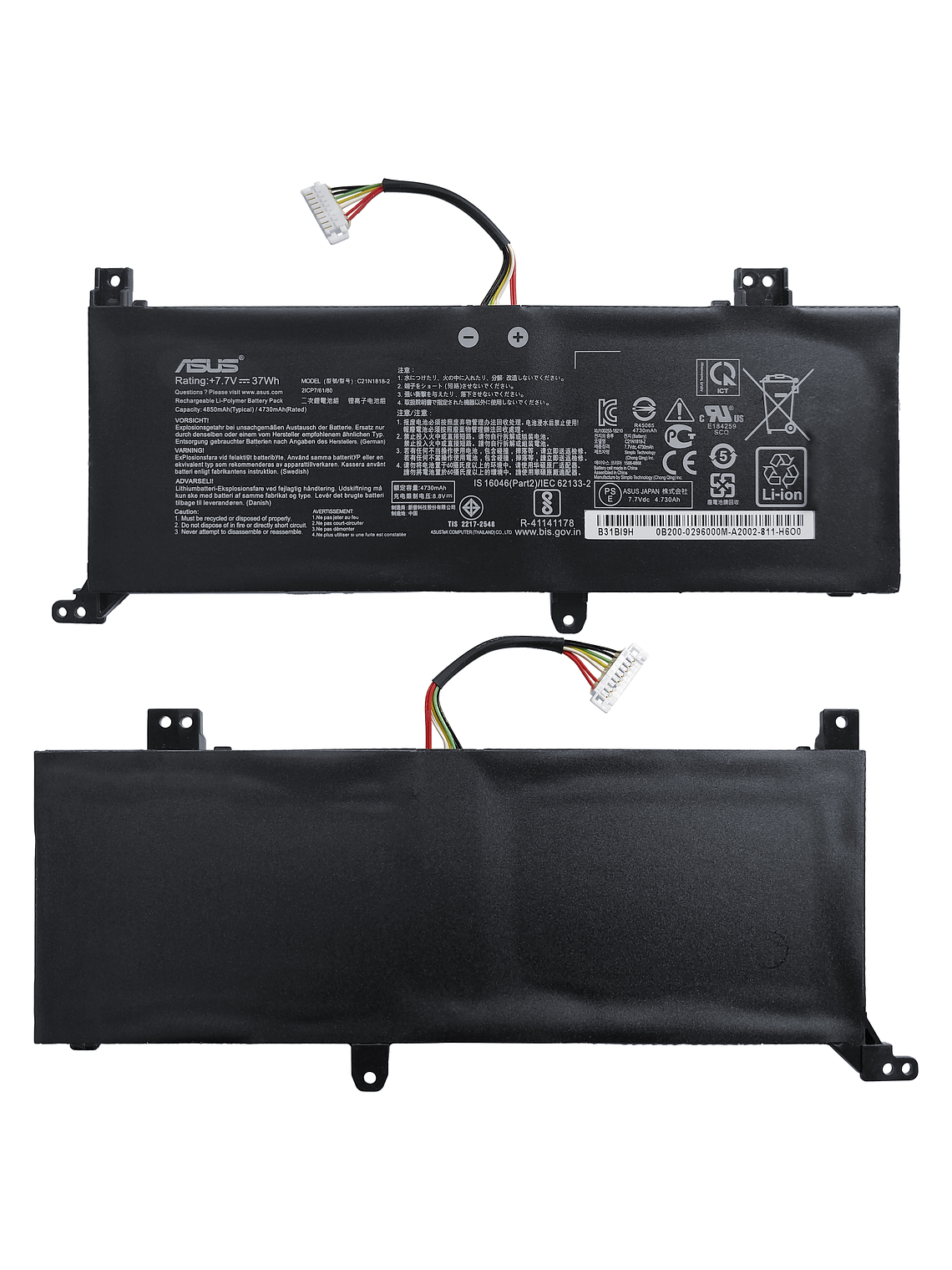 Batería Original Notebook Asus X415EA-EB1566W 1