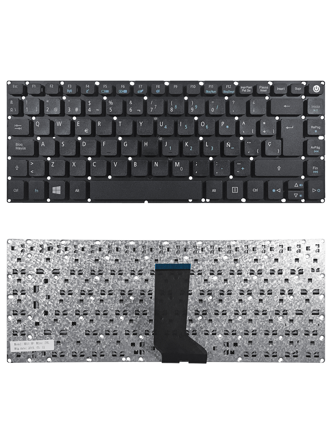 Teclado Notebook Acer Aspire ES1-433G (N16P10) 1