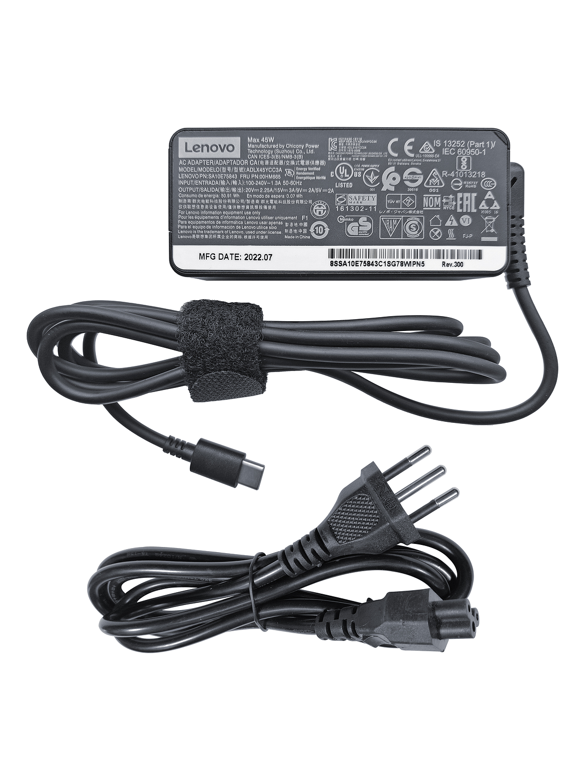 Cargador Original Notebook Lenovo 300e Chromebook Gen 2 1