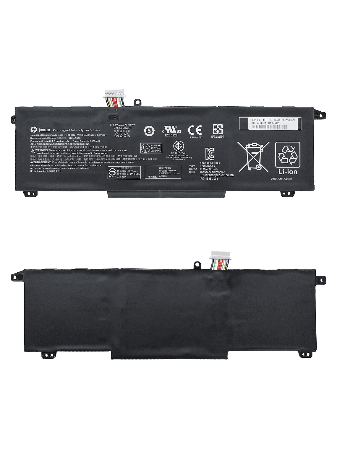 Batería Original Notebook HP OMEN 15-ek0008la 1