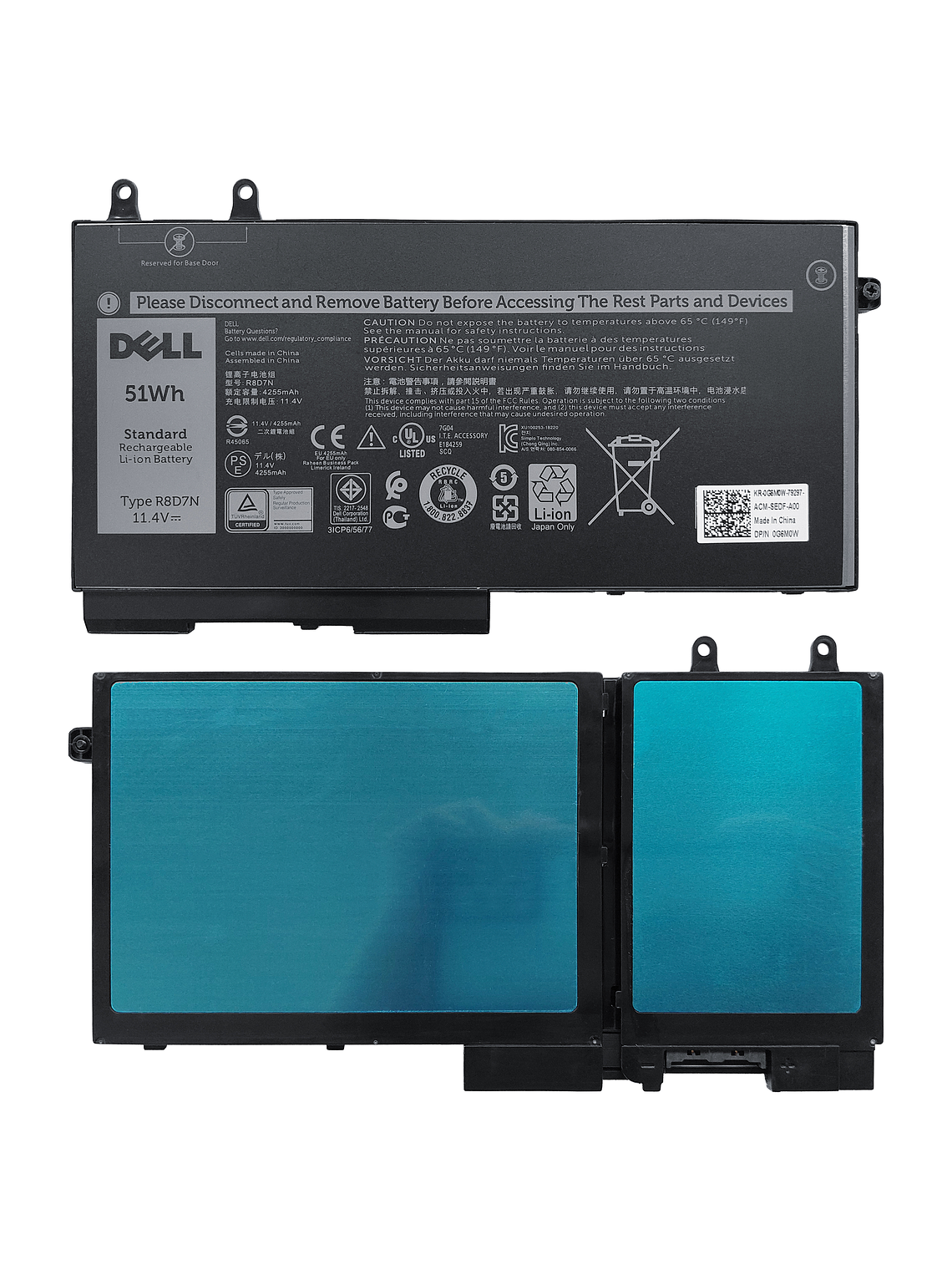 Batería Original Notebook Dell Latitude 14 5410 (R8D7N) 1