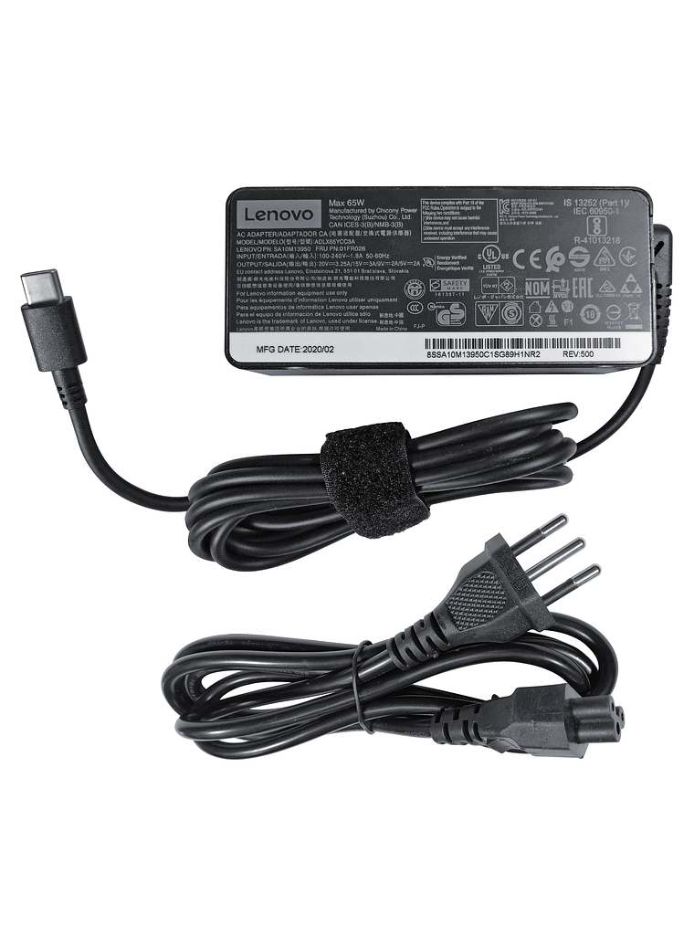 Cargador Original Notebook Lenovo ThinkPad X1 Carbon Gen 11 (20V - 3.25A) 1