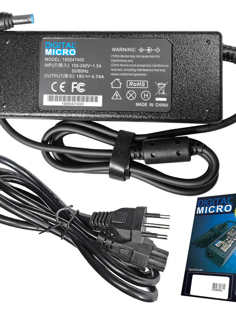 Cargador Alternativo Notebook Acer Aspire V3-571G-6800 (Q5WV1) 1