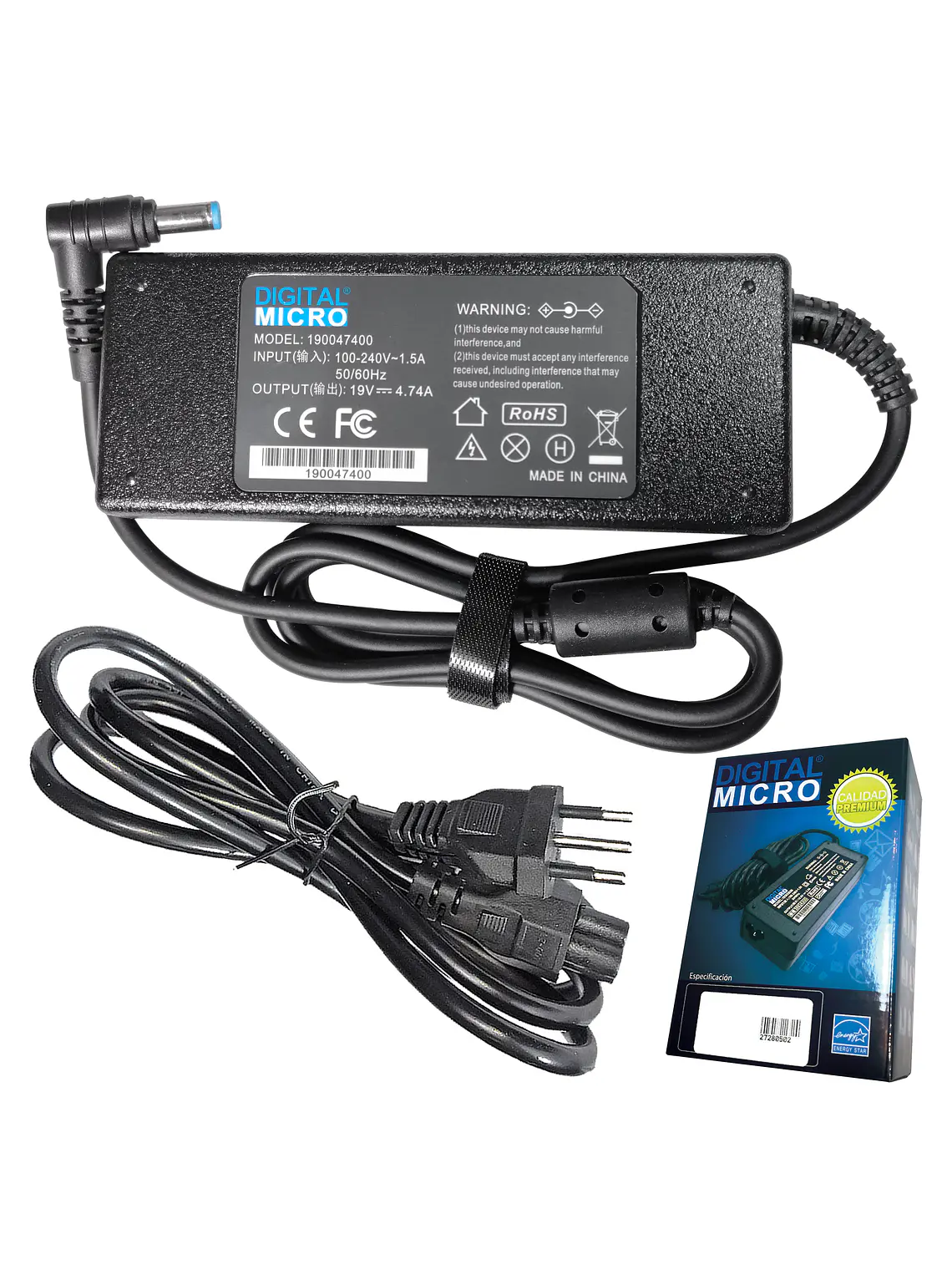 Cargador Alternativo Notebook Packard Bell Easynote TM86 (NEW90) 1