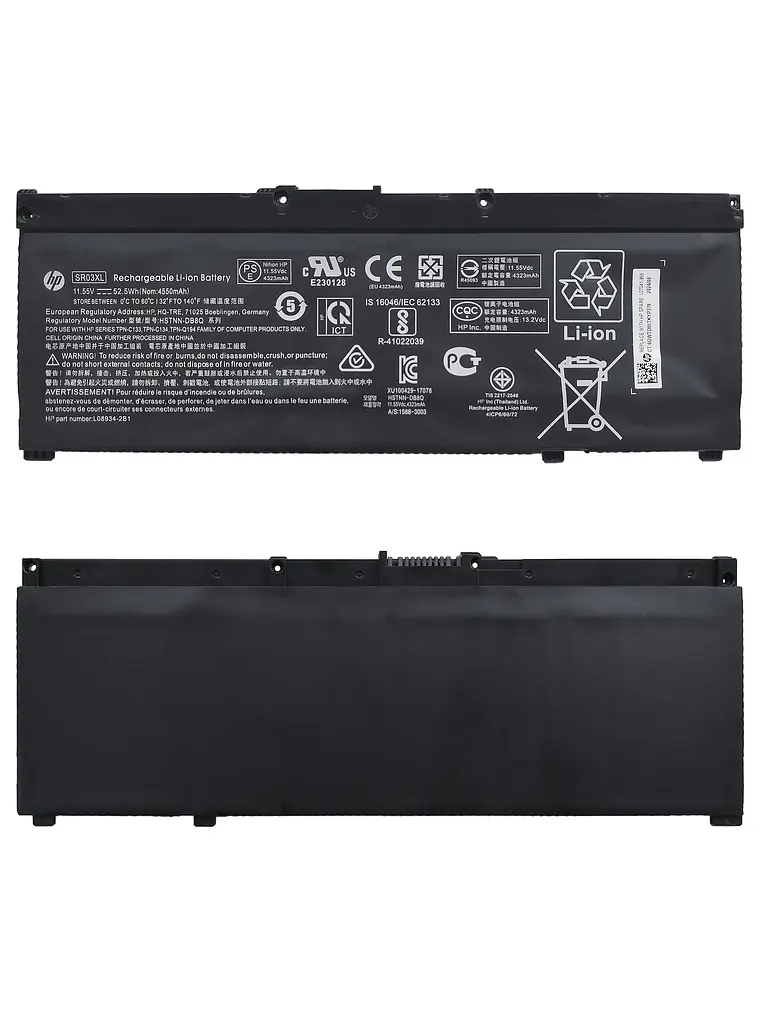 Batería Original Notebook HP Pavilion Gaming 15-cx0003la (SR03XL) 1