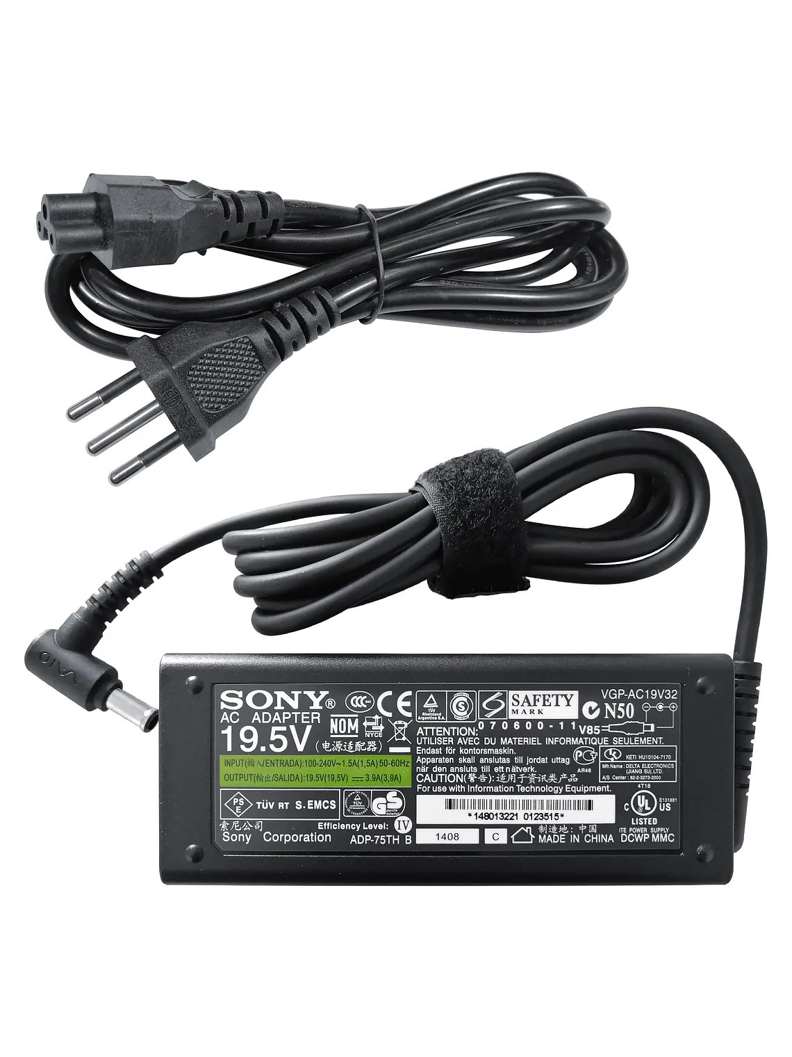 Cargador Original Notebook Sony Vaio VGN-NS150FJ (PCG-7141P) 1