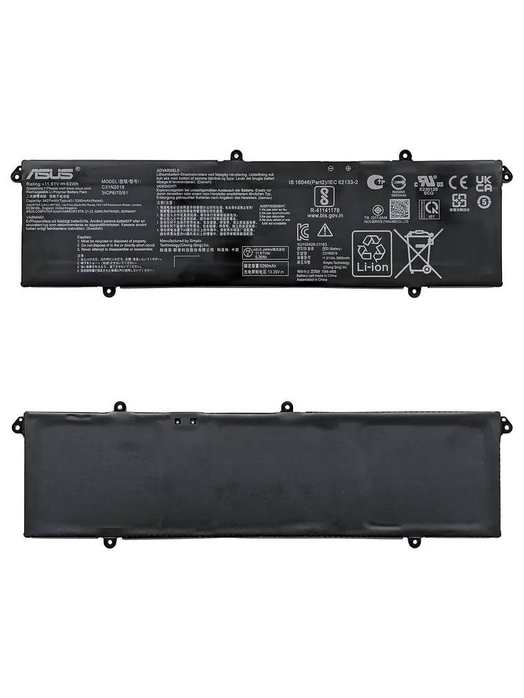 Batería Original Notebook Asus VivoBook Pro 15 OLED K3500P 1