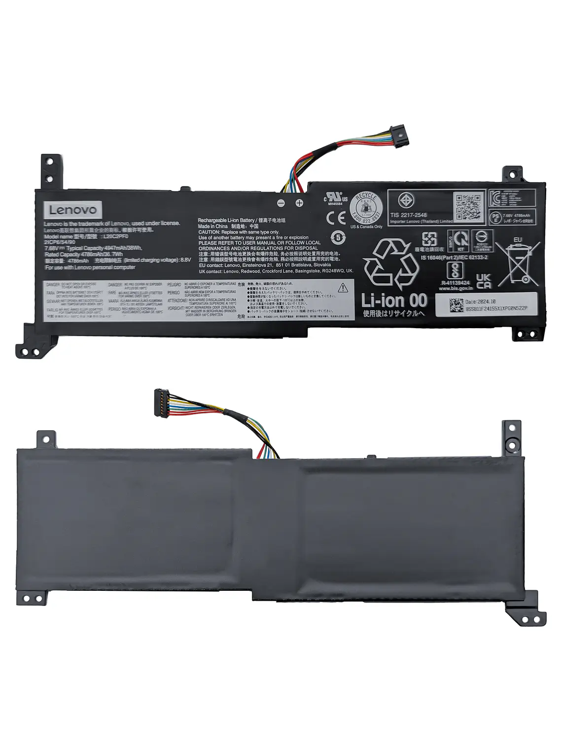 Batería Original Notebook Lenovo Ideapad 3 14ITL6 (L20C2PF0) 1