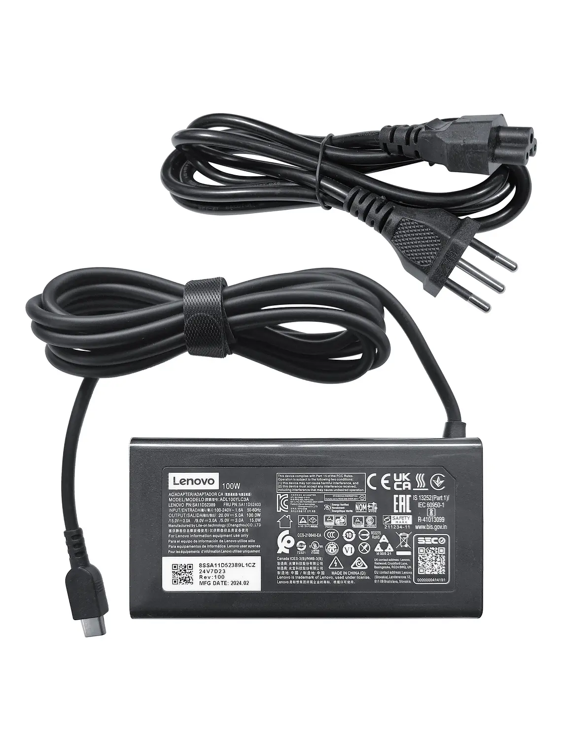 Cargador Original Notebook Lenovo ThinkPad L14 Gen 4 (20V - 5A) 1