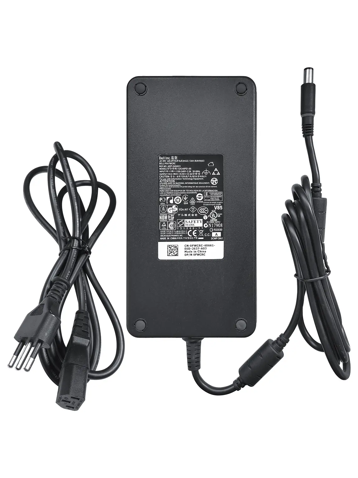 Cargador Original Notebook Dell G15 5530 (19.5V - 12.3A) 1