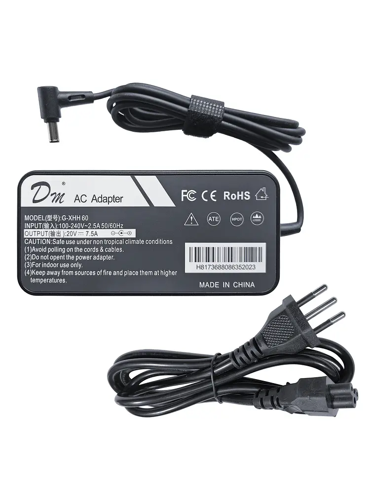 Cargador Alternativo Notebook Asus TUF Gaming FX505D (20V - 7.5A) 1