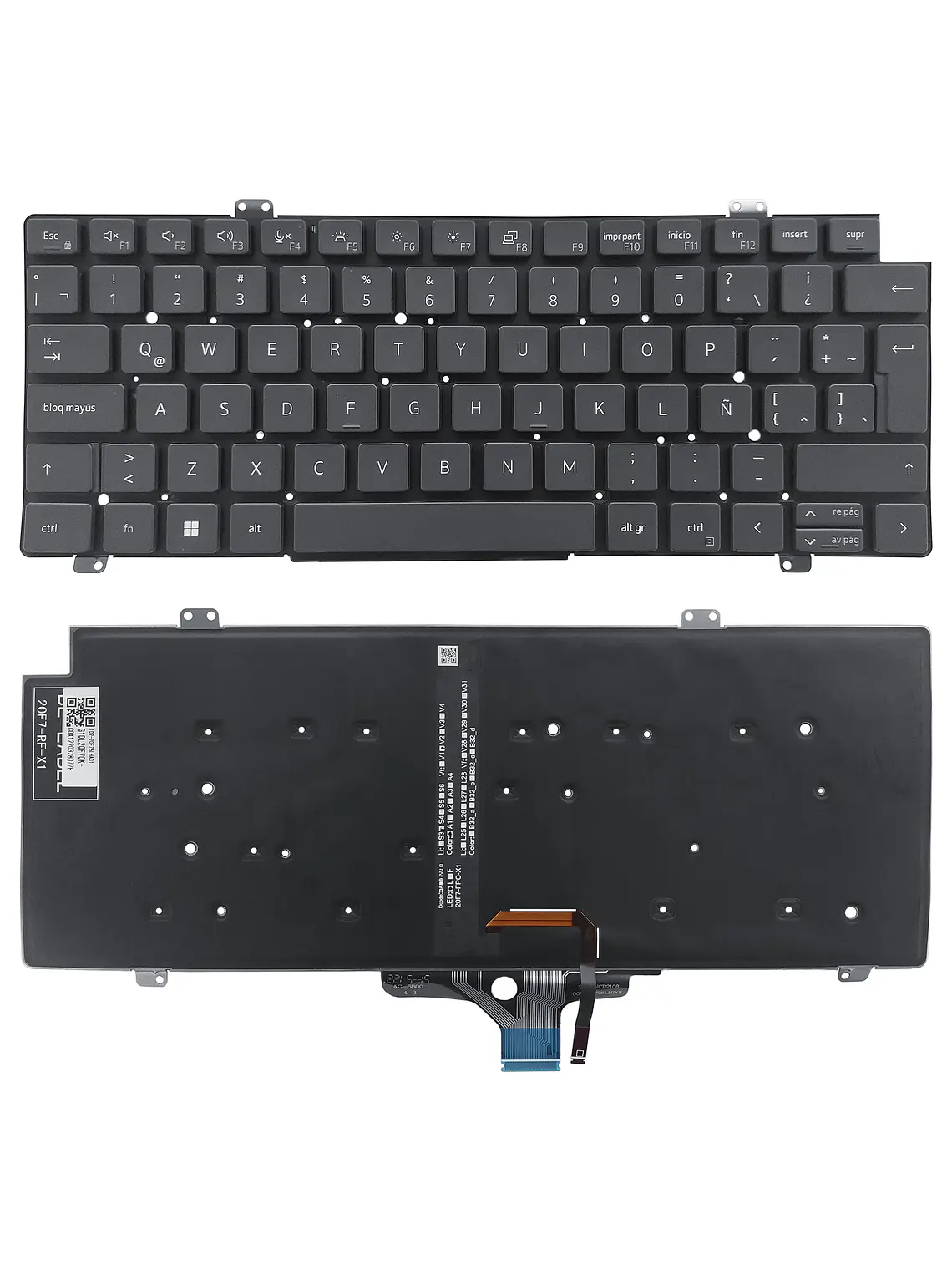 Teclado Retroiluminado Notebook Dell Latitude 14 7420 1